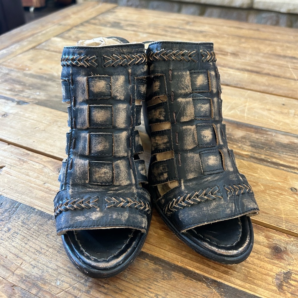 NEW! Freebird Vultr Womens Slide Heeled Sandals (9)